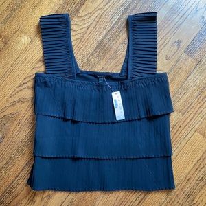 J crew NWT pleated tank